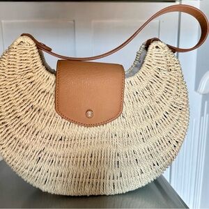 LC Lauren Conrad Tan and Cream Mini Bag